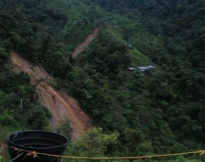 Avenida torrencial en Antioquia