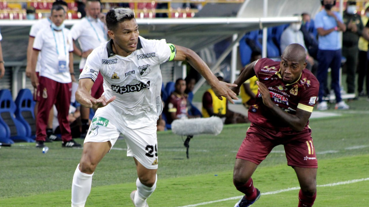 Deportes Tolima vs. Deportivo Cali - Fecha 10 Liga BetPlay. Foto: Dimayor