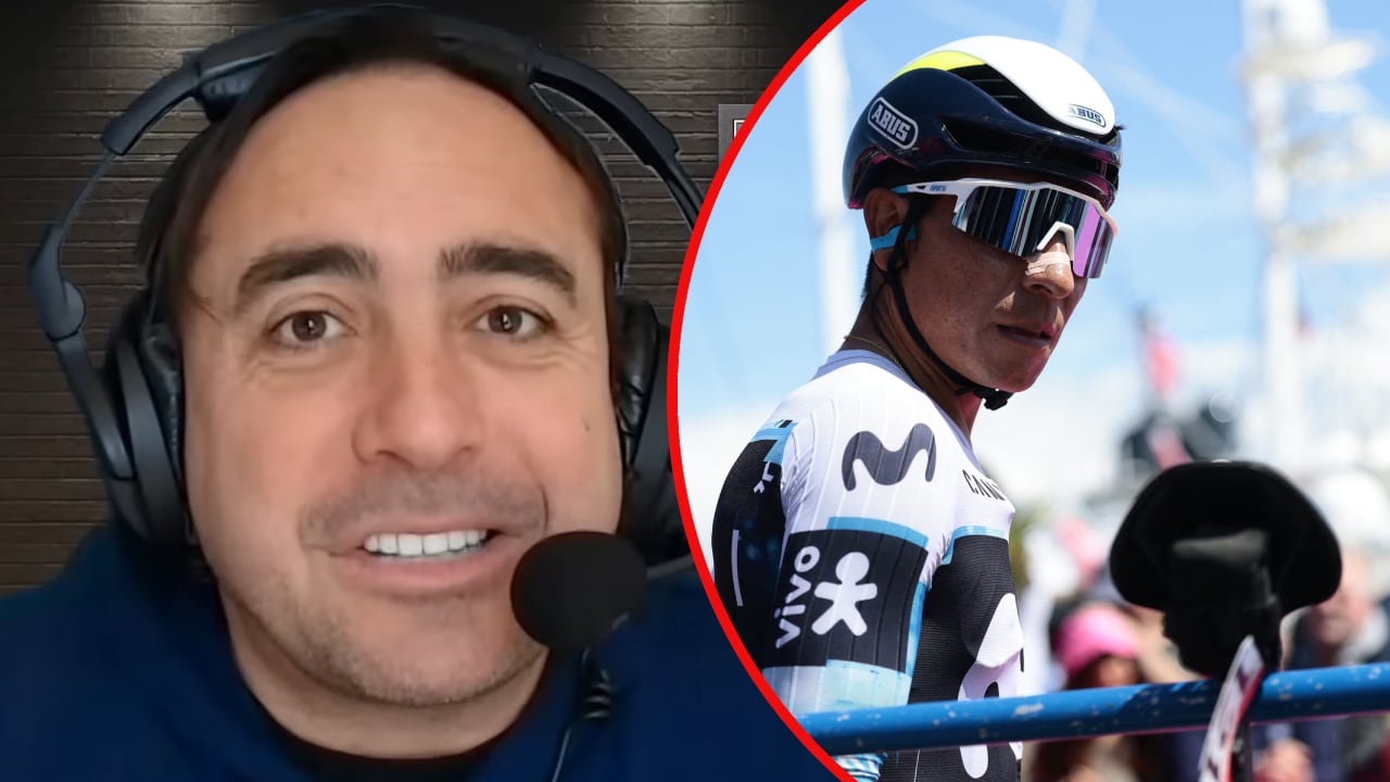 Mario Sábato, periodista argentino, opinó sobre la ausencia de Nairo Quintana en la convocatoria de Movistar