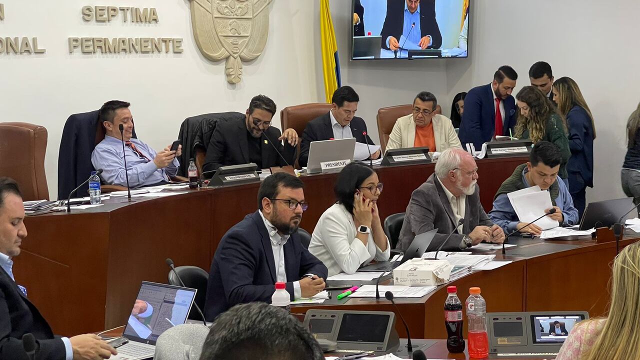 Debate de reforma a la salud en la Comisión Séptima.