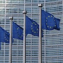 Banderas de la UE
GUILLAUME PERIGOIS/UIMP
Europa Press
(Foto de ARCHIVO)