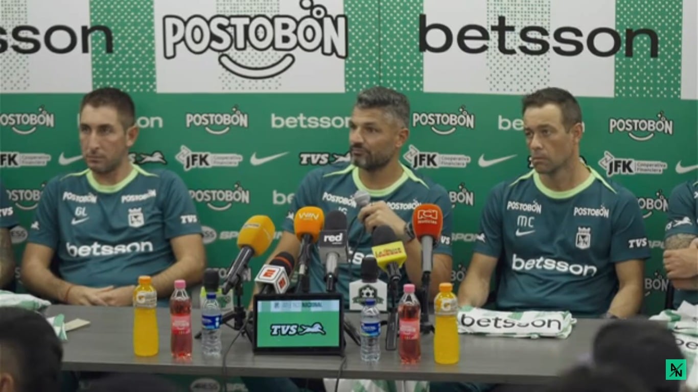 Rueda de prensa de Javier Gandolfi, nuevo técnico de Nacional.