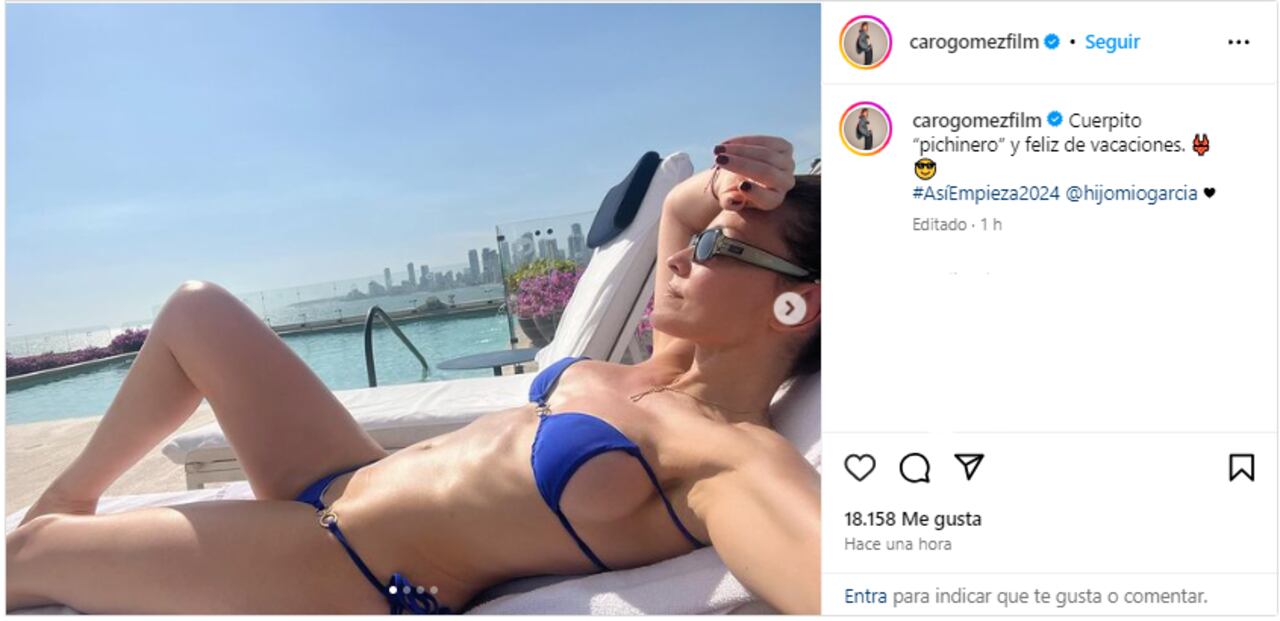 Foto: Instagram @carogomezfilm