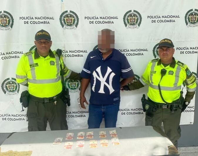 El hombre fue capturado por el delito de cohecho por dar u ofrecer