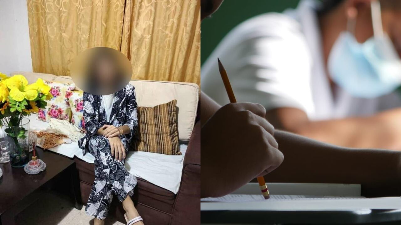 El colegio lamentó la partida de la joven estudiante.