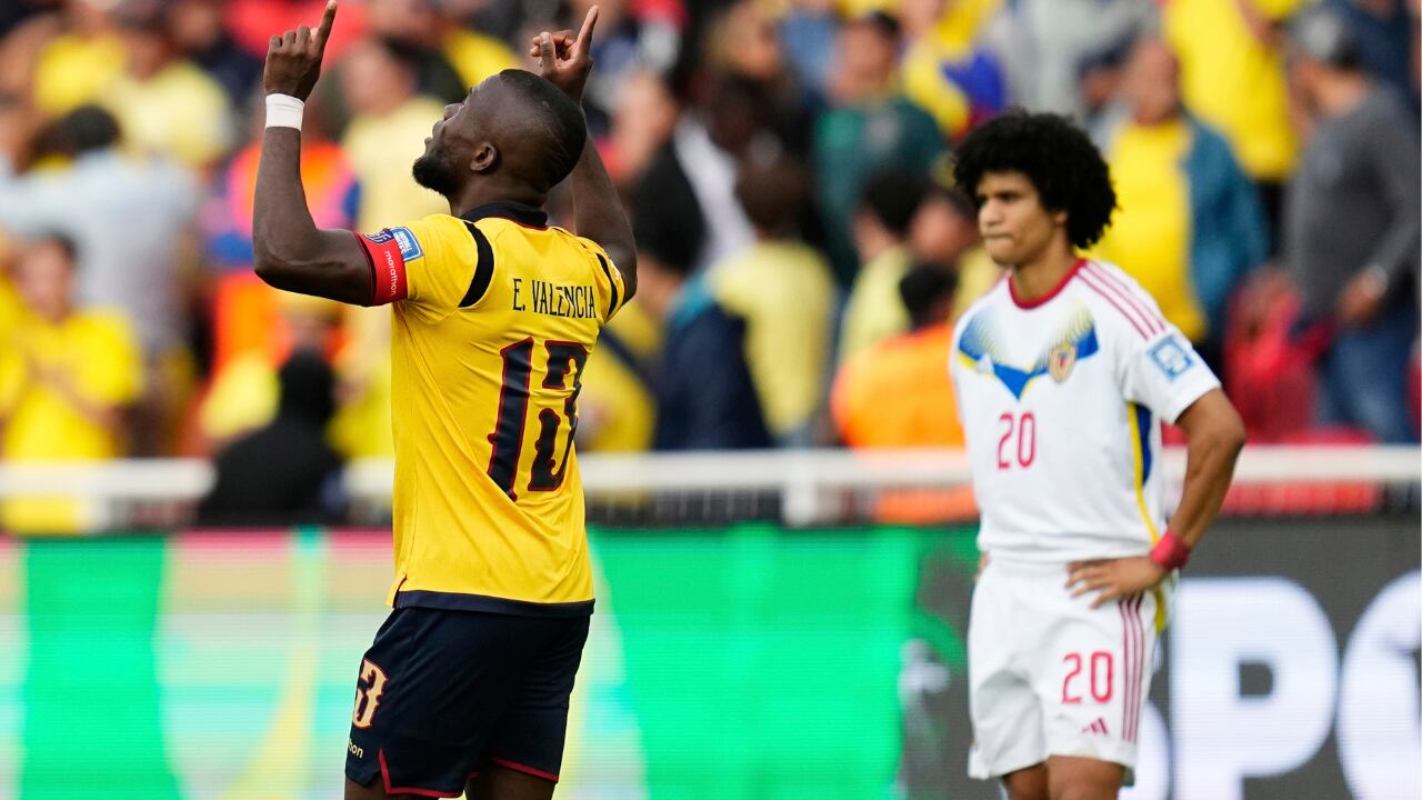 Ecuador venció a Venezuela en casa por Eliminatorias.