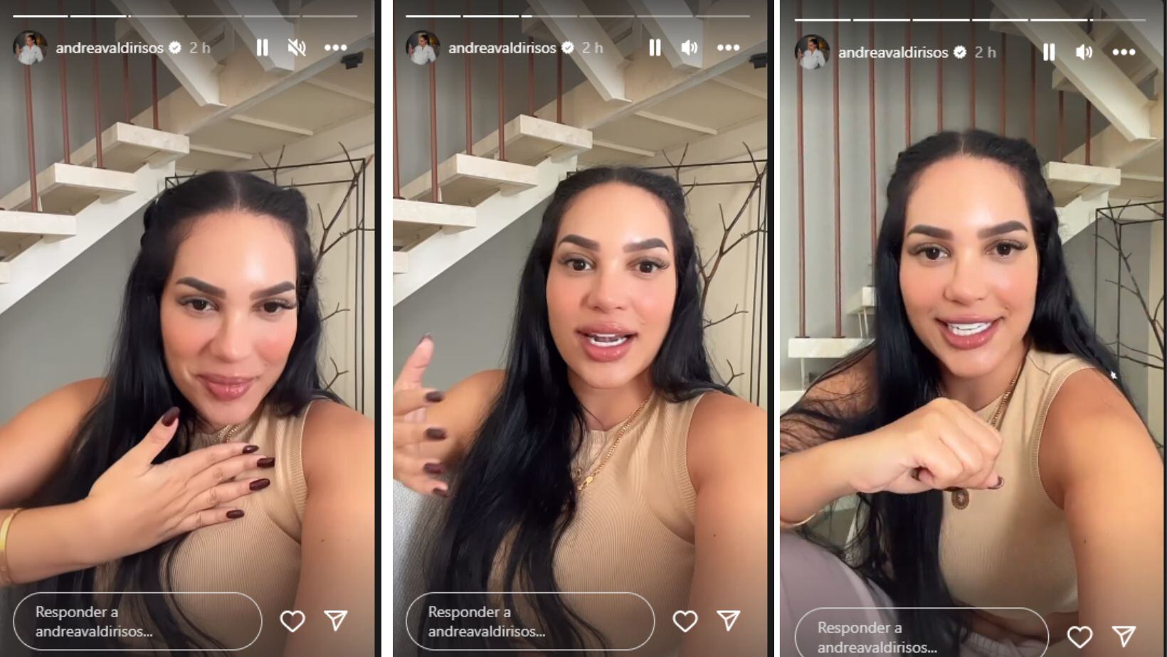 Fin de los rumores. Andrea Valdiri confirmó el fin de su matrimonio con Felipe Saruma