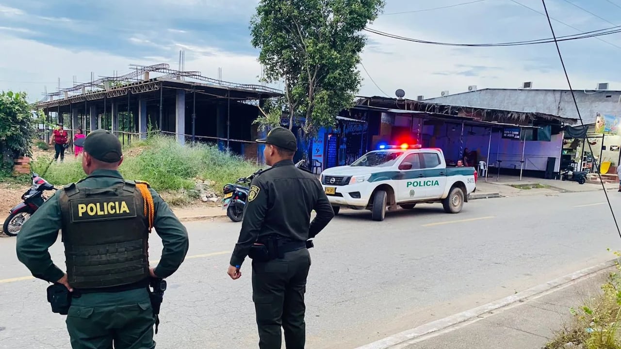 Los uniformados se encontraban desarrollando actividades comunitarias cuando fueron atacados, Referencia.