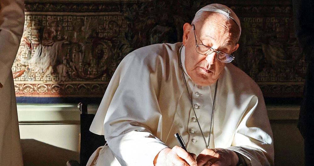 Desde el instante de la elección de su nombre, Francisco marcó su camino.