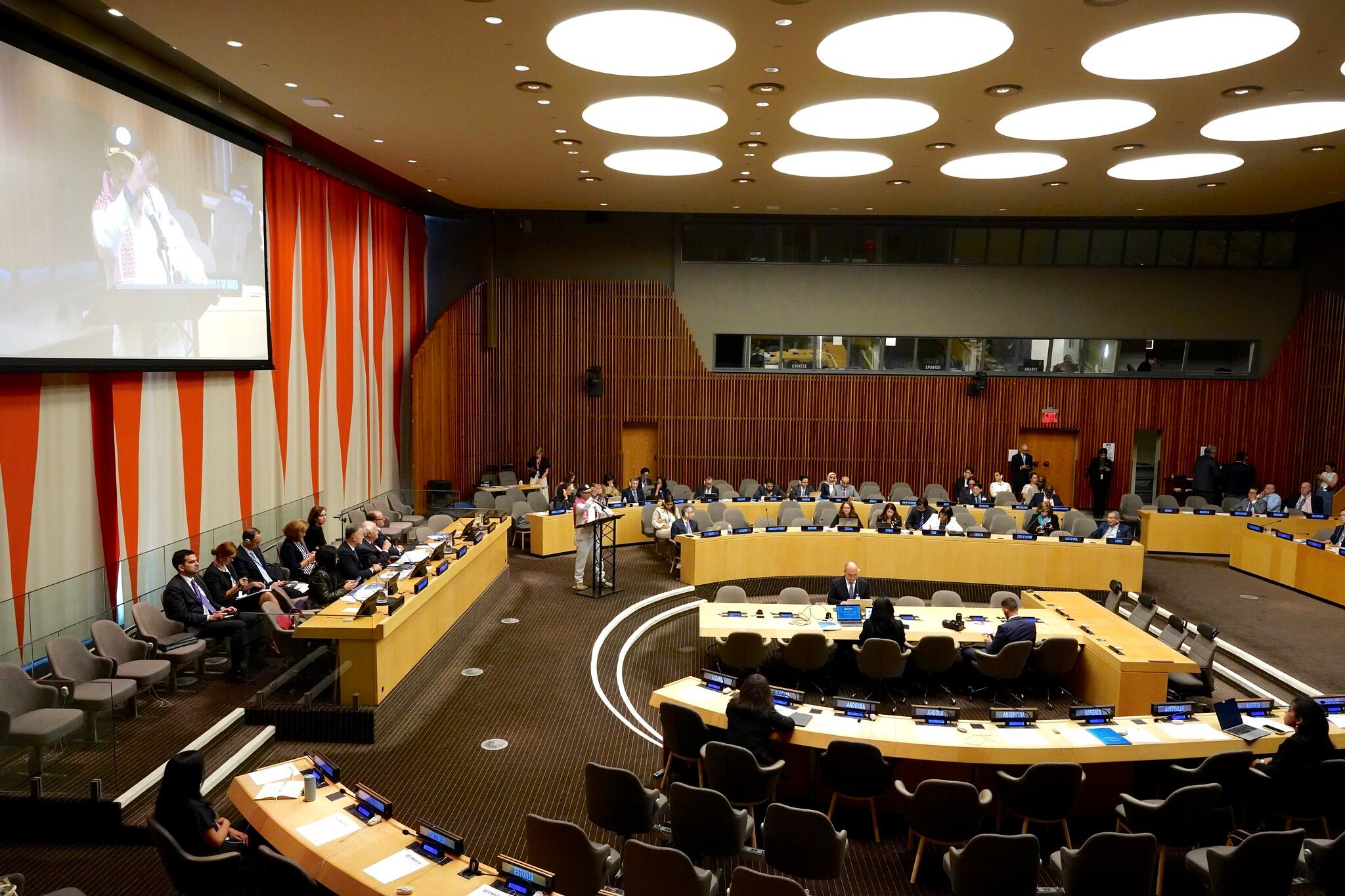 El presidente, Gustavo Petro, el 26 de septiembre de 2025 en Nueva York (Estados Unidos)