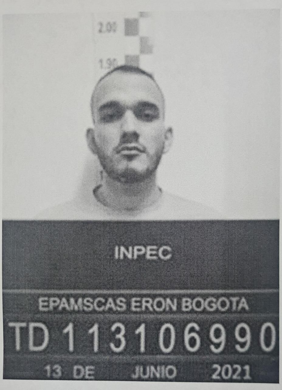 Deimer Sánchez Montejo alias Fernando o Meme, presunto cabecilla de la organización criminal conocida como Los Pelusos