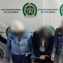 Las tres mujeres capturadas.