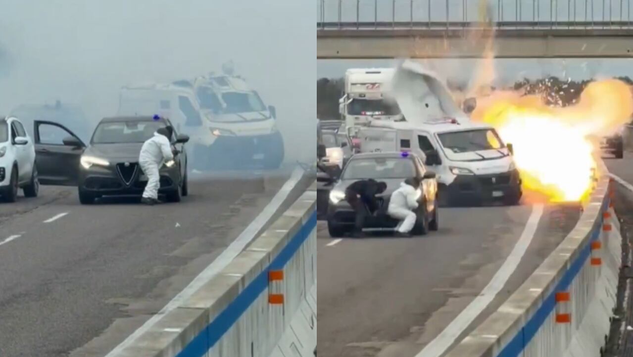 A pesar de los hechos, nadie resultó herido.