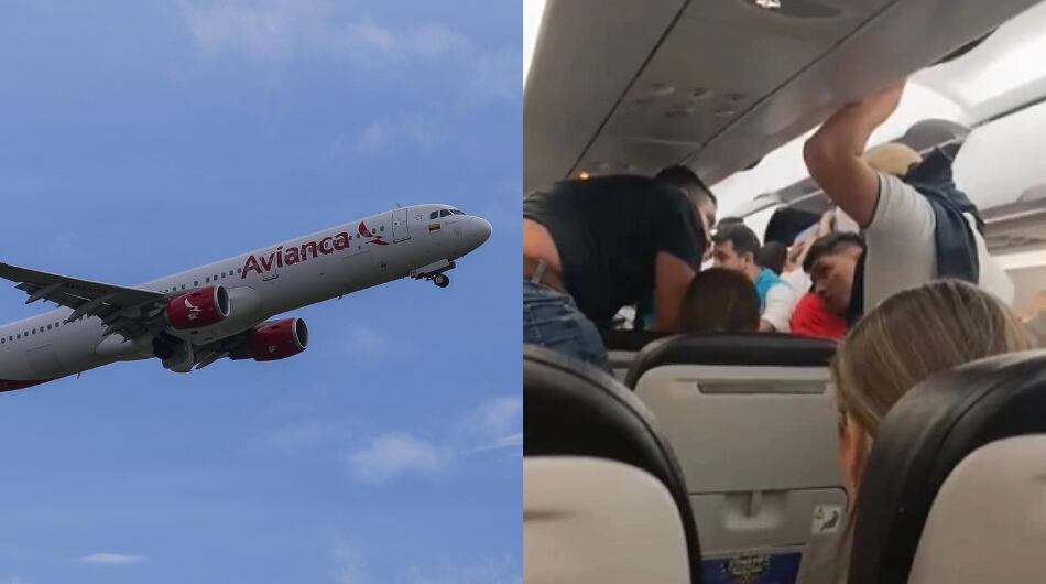 Pánico en vuelo de Avianca este lunes, 17 de septiembre.