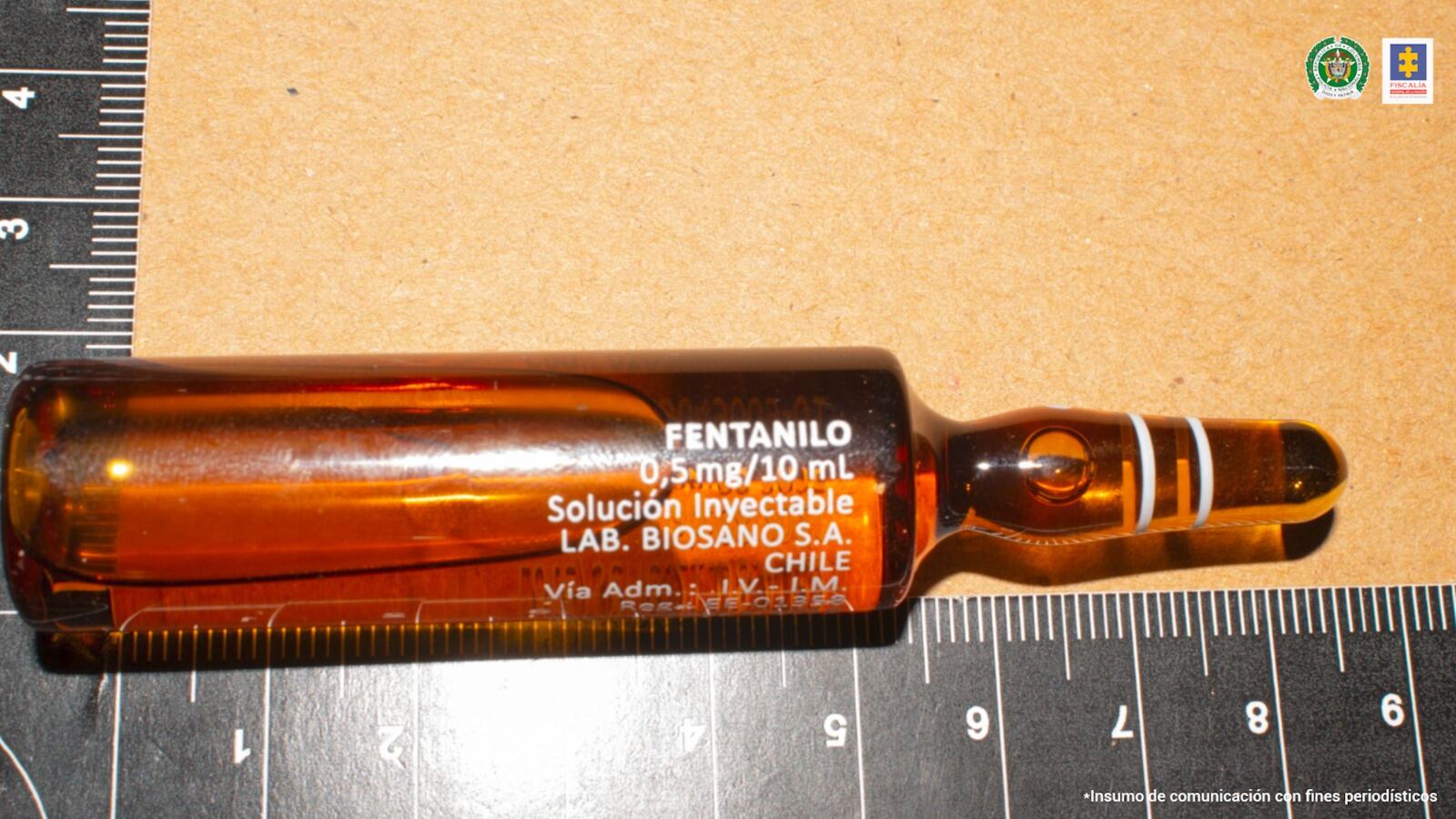 La Fiscalía desarticuló una red de traficantes en el sur de Bogotá. Tenían en su poder Fentanilo.