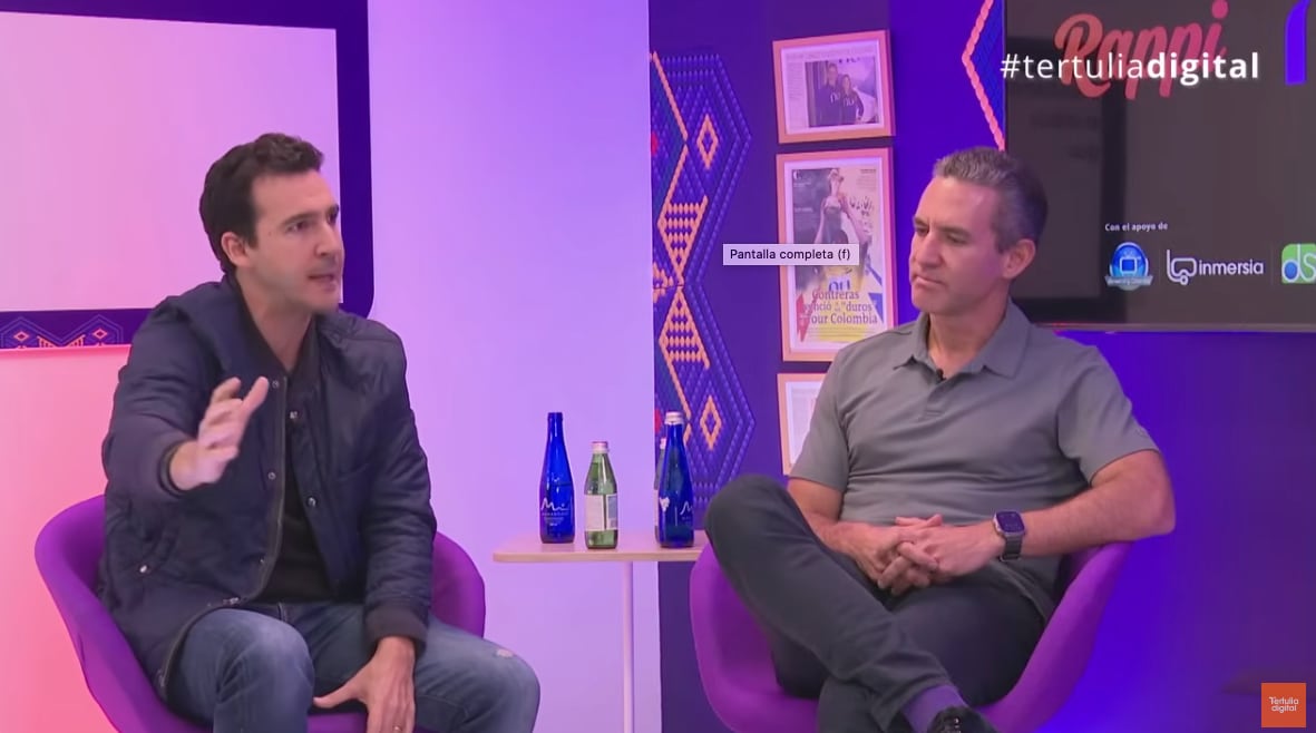 #tertuliadigital Simón Borrero CEO de Rappi y David Vélez CEO de Nubank