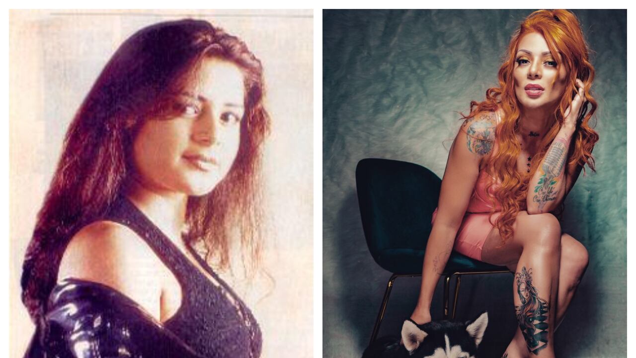 El cambio de Marbelle desde 1996. Foto: Facebook Marbelle Cantante/Twitter @Marbelle30