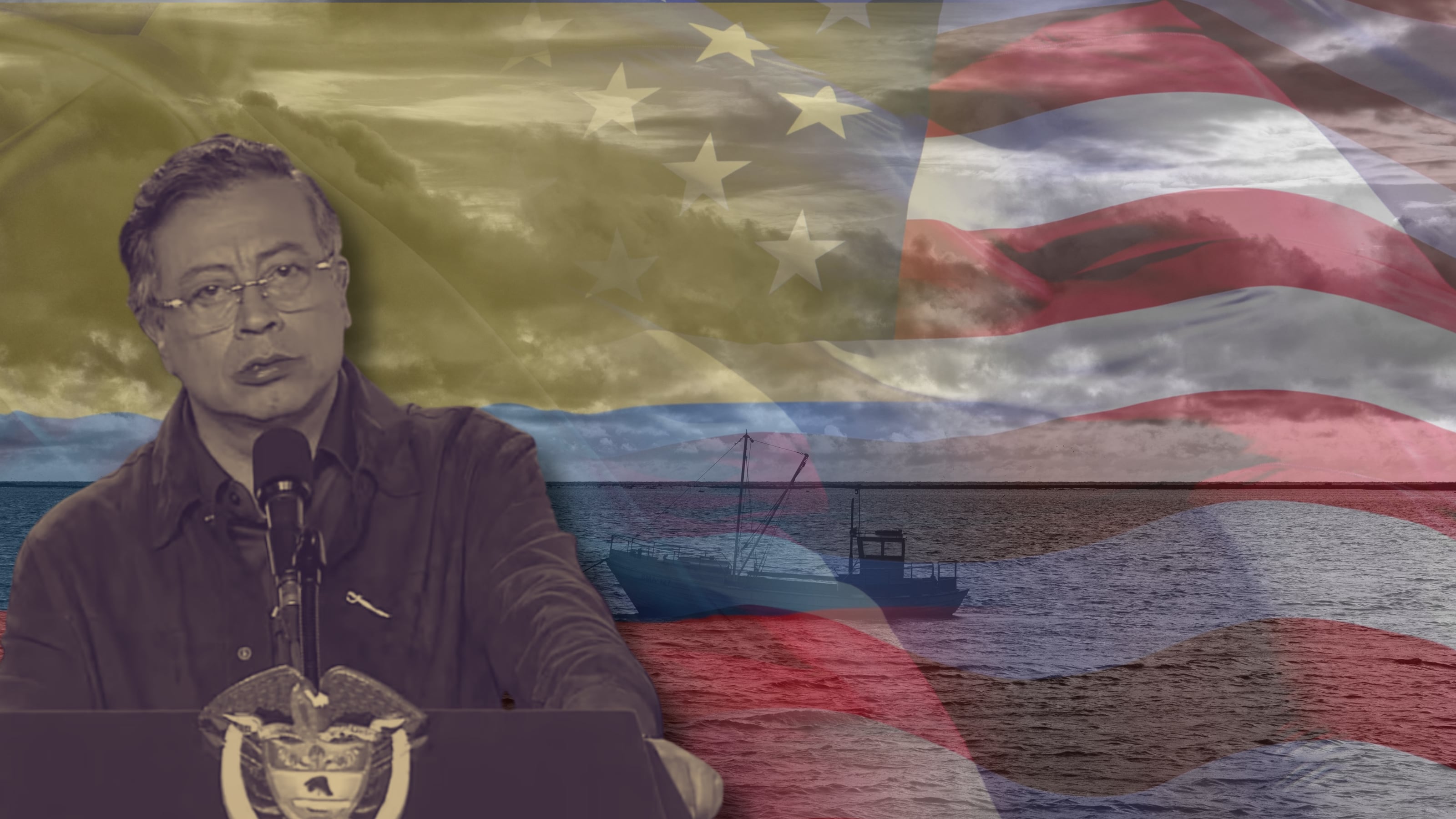Petro pide a la Fiscalía actuar por ataque de EE. UU. que habría dejado un pescador muerto en aguas colombianas.