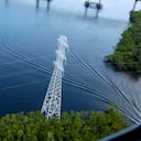 Línea de transmisión entre las subestaciones Baixada Santista y Vicente de Carvalho.