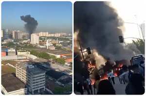 El accidente ocurrió en Sao Paulo