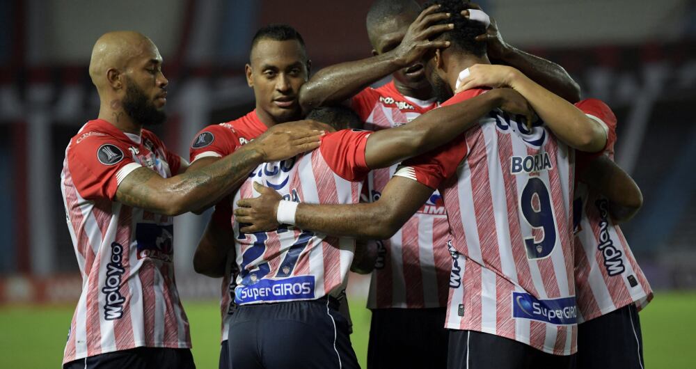 Junior vs Caracas. Foto: Conmebol