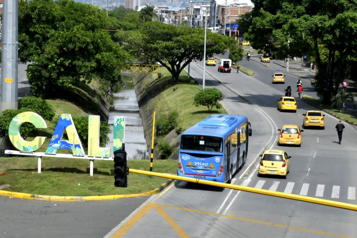 Cali en el día sin carro.