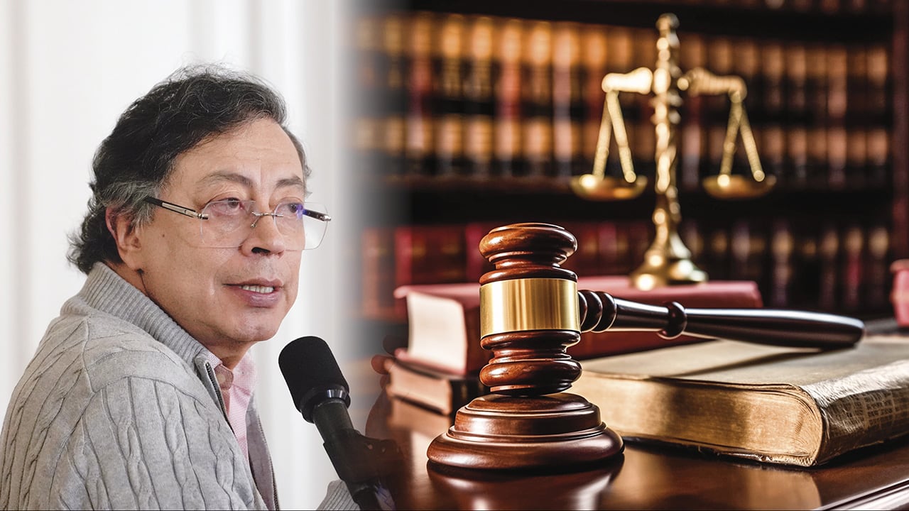 Gustavo Petro, presidente de Colombia que termina su mandato en 2026