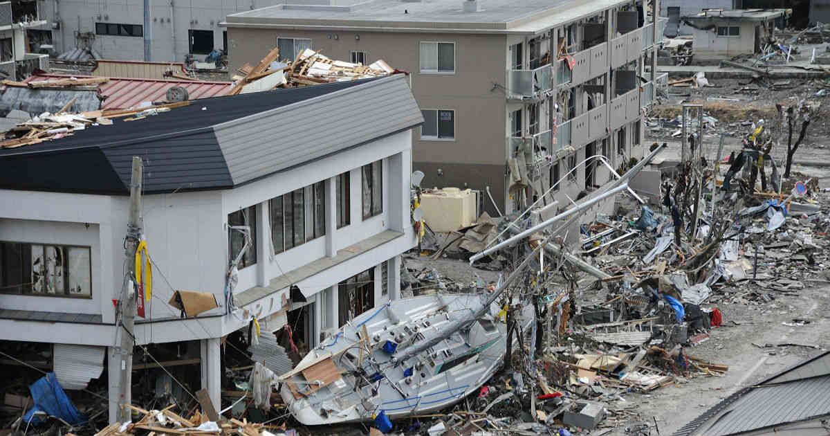 El tsunami de Japón en 2011 dejó grandes pérdidas humanas y materiales. Foto: U.S. Navy