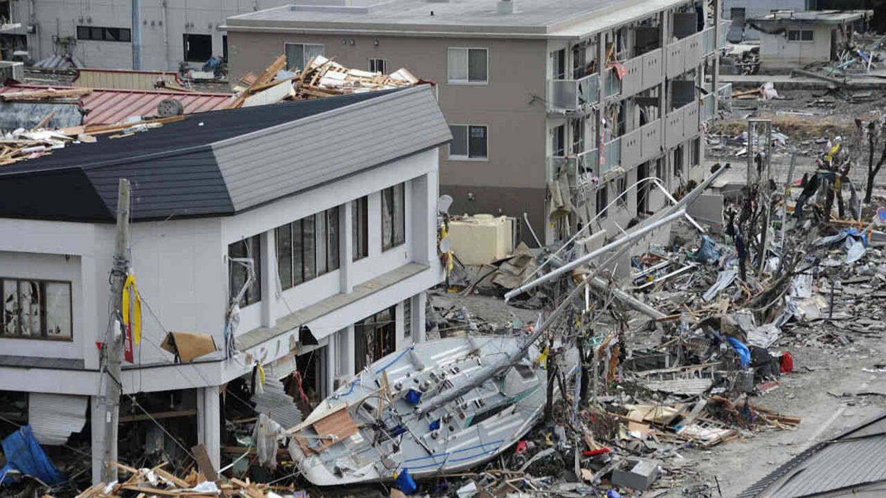 El tsunami de Japón en 2011 dejó grandes pérdidas humanas y materiales. Foto: U.S. Navy