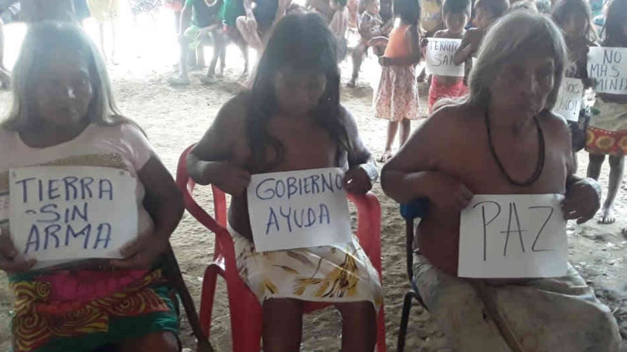 Estas comunidades se encuentran asentadas en la cabecera del rio Baudó.