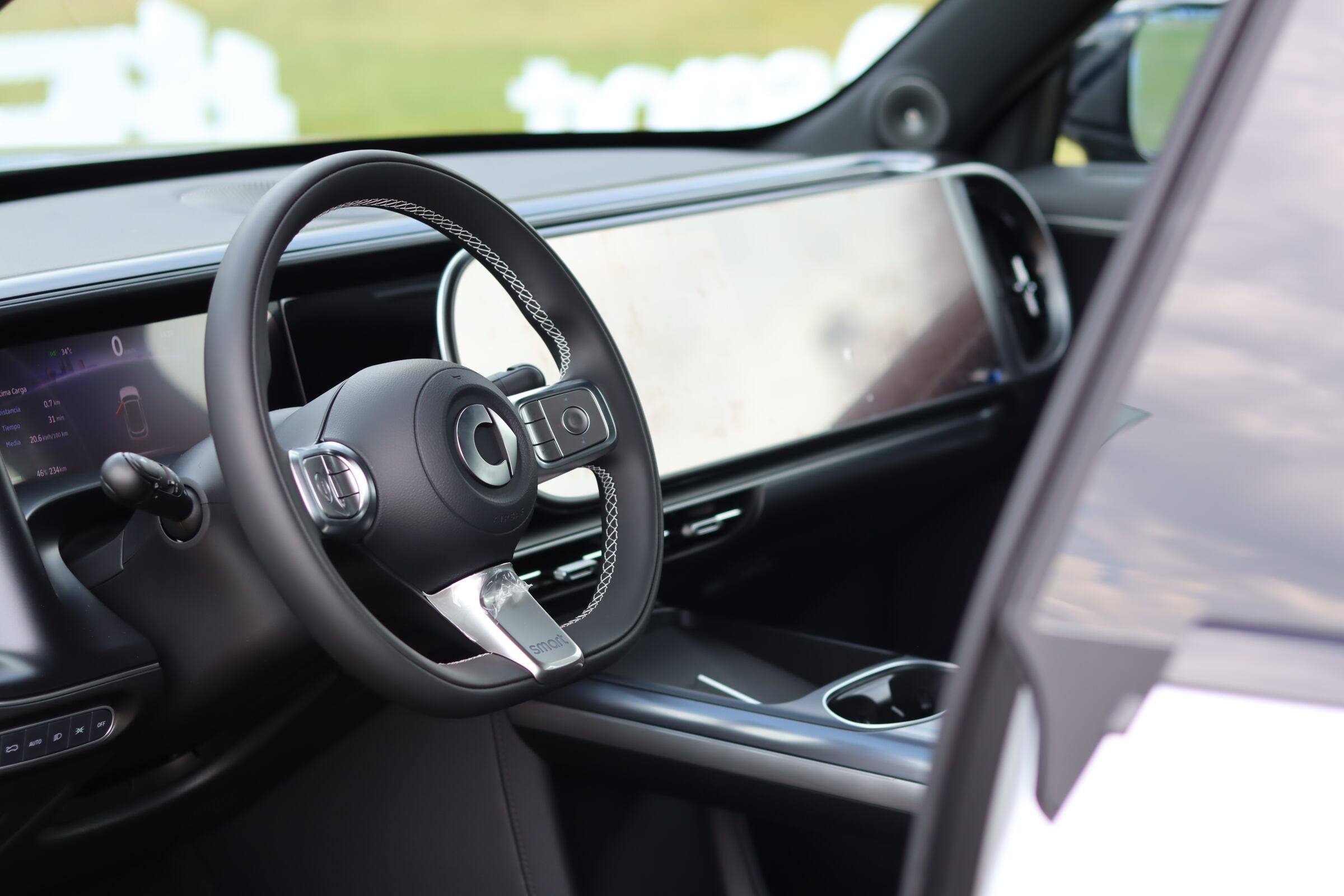 El Smart #5 compite con varias marcas premium como Tesla y BMW