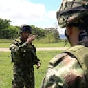 Militares expertos en antiexplosivos