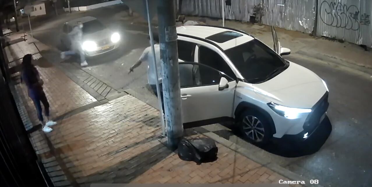 El robo de esta camioneta se registró en la localidad de Teusaquillo.