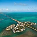 The Seven Mile Bridge in the Florida Keys