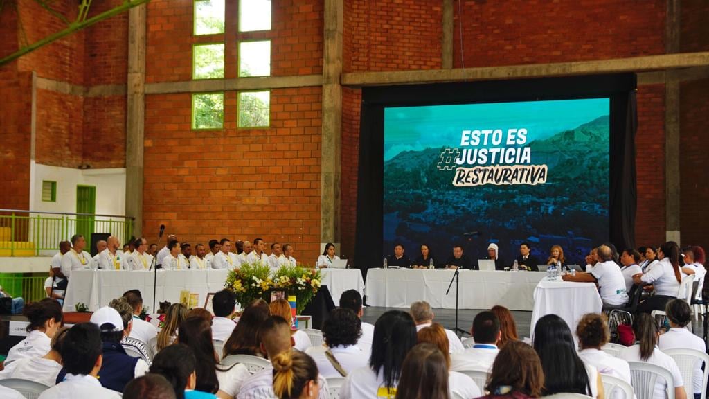 Audiencia en Dabeiba, Antioquia.