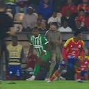 Alfredo Morelos y Risueño en polémica.