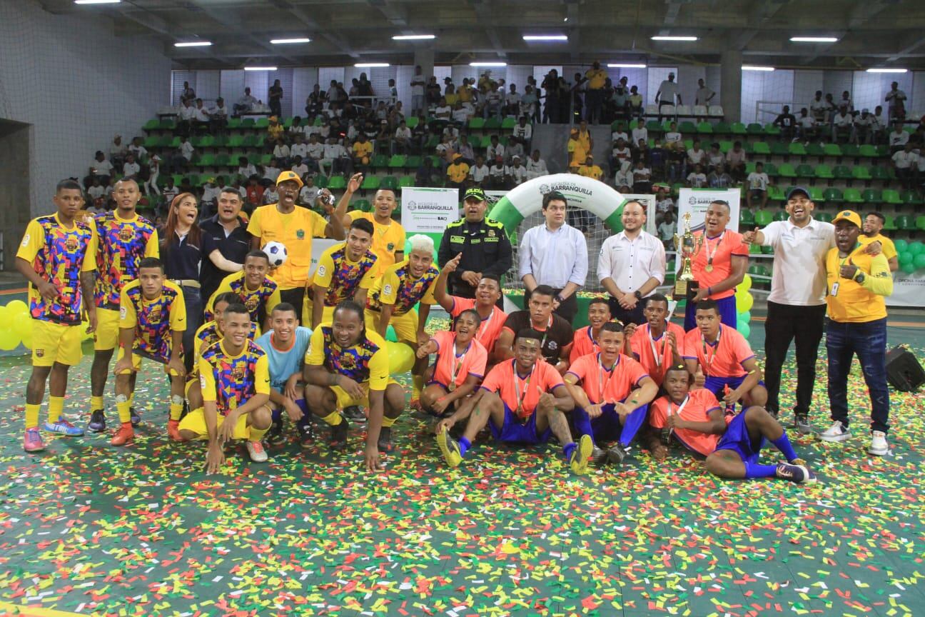 Clausura del torneo de Fútbol con Valores