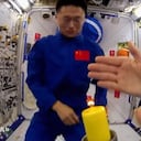 Astronautas chinos encendieron fuego en una estación espacial e interactuaron con estudiantes de al menos cinco colegios de China