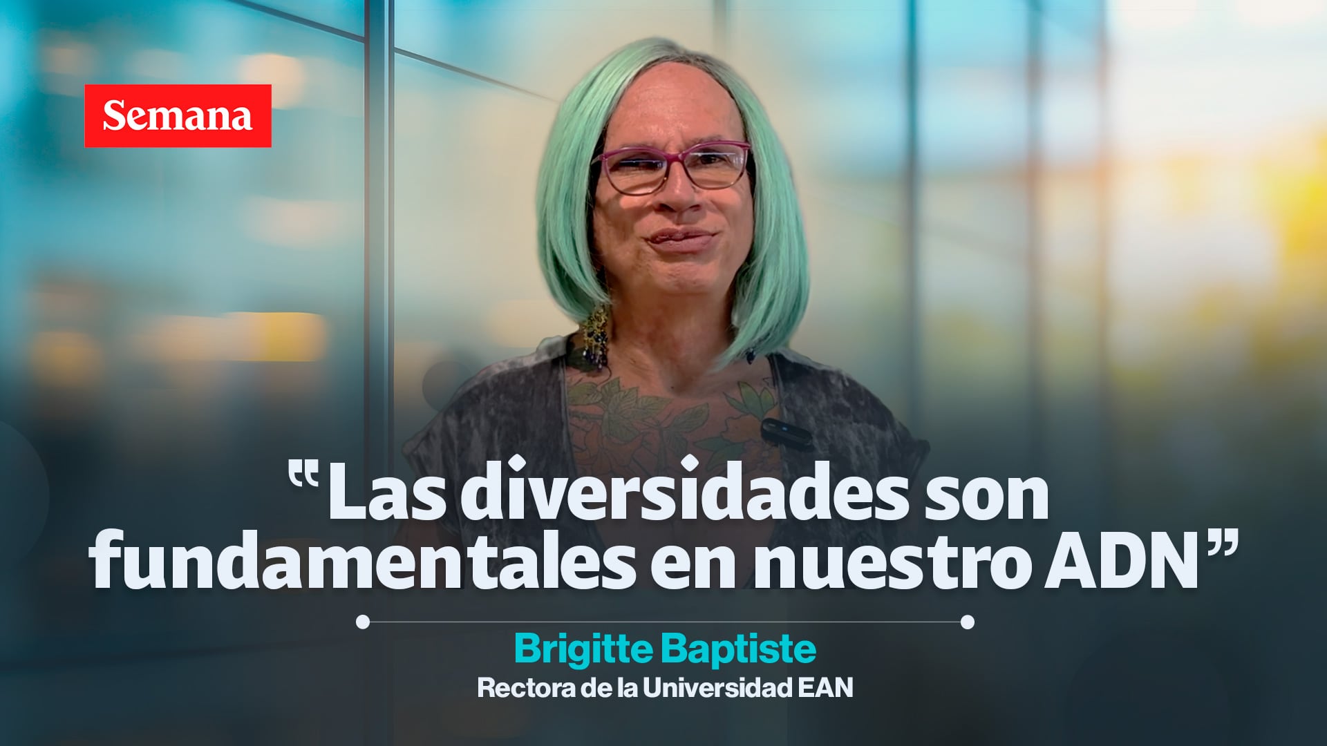 Brigitte Baptiste es rectora de la universidad EAN