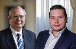 Iván Name y Andrés Calle
