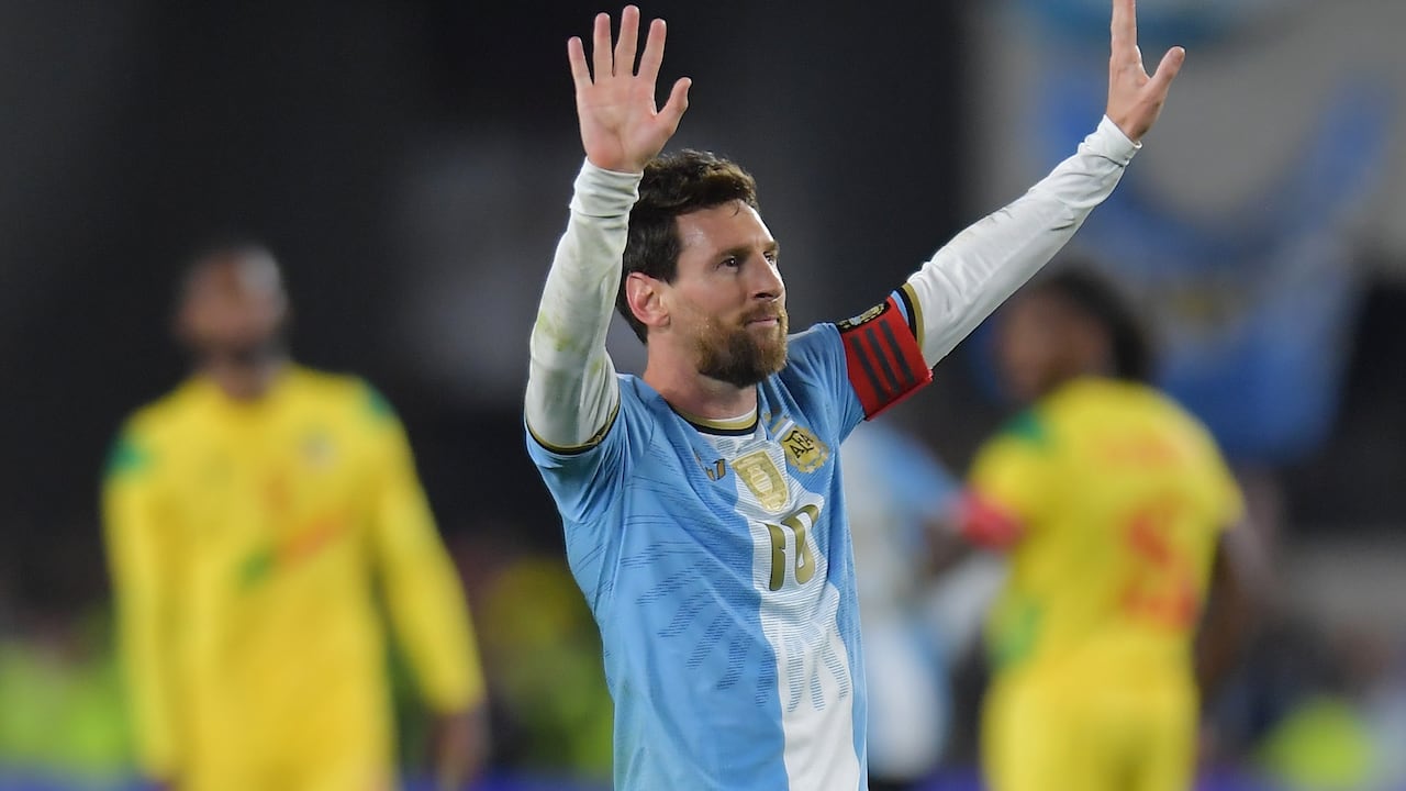 Lionel Messi contra Benín