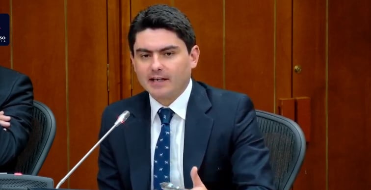 Juan Sebastián Betancur, viceministro técnico de Hacienda