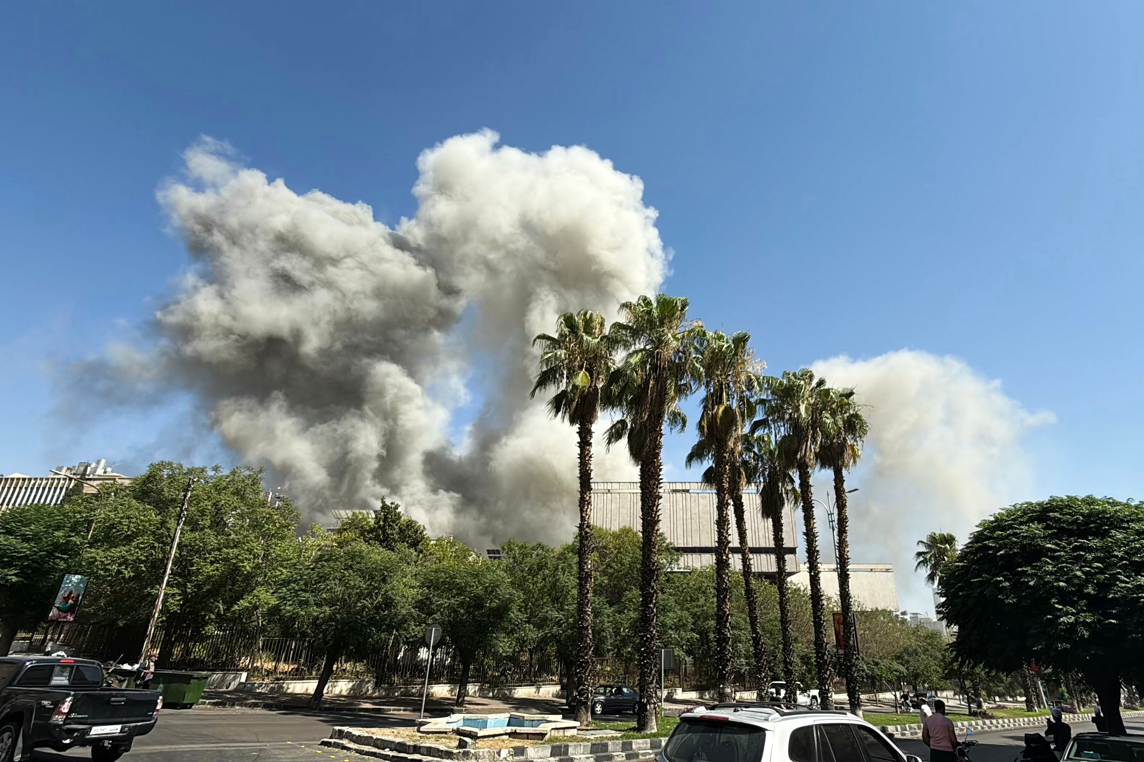 Bombardeo en Siria de Israel