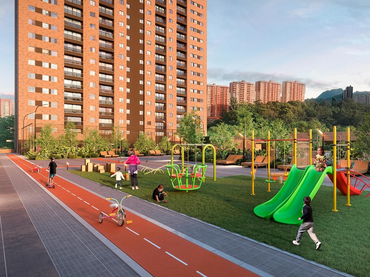 Distrito Plaza está ubicado en Bello, Antioquia.