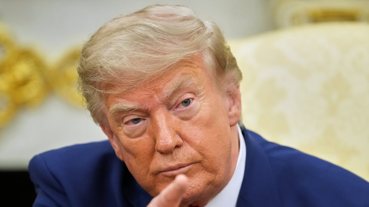 Donald Trump, presidente de Estados Unidos.