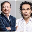 David Barguil, Gustavo Petro y Federico Gutiérrez