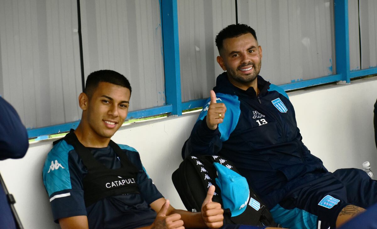 El volante colombiano ya entrena con Racing esta temporada.