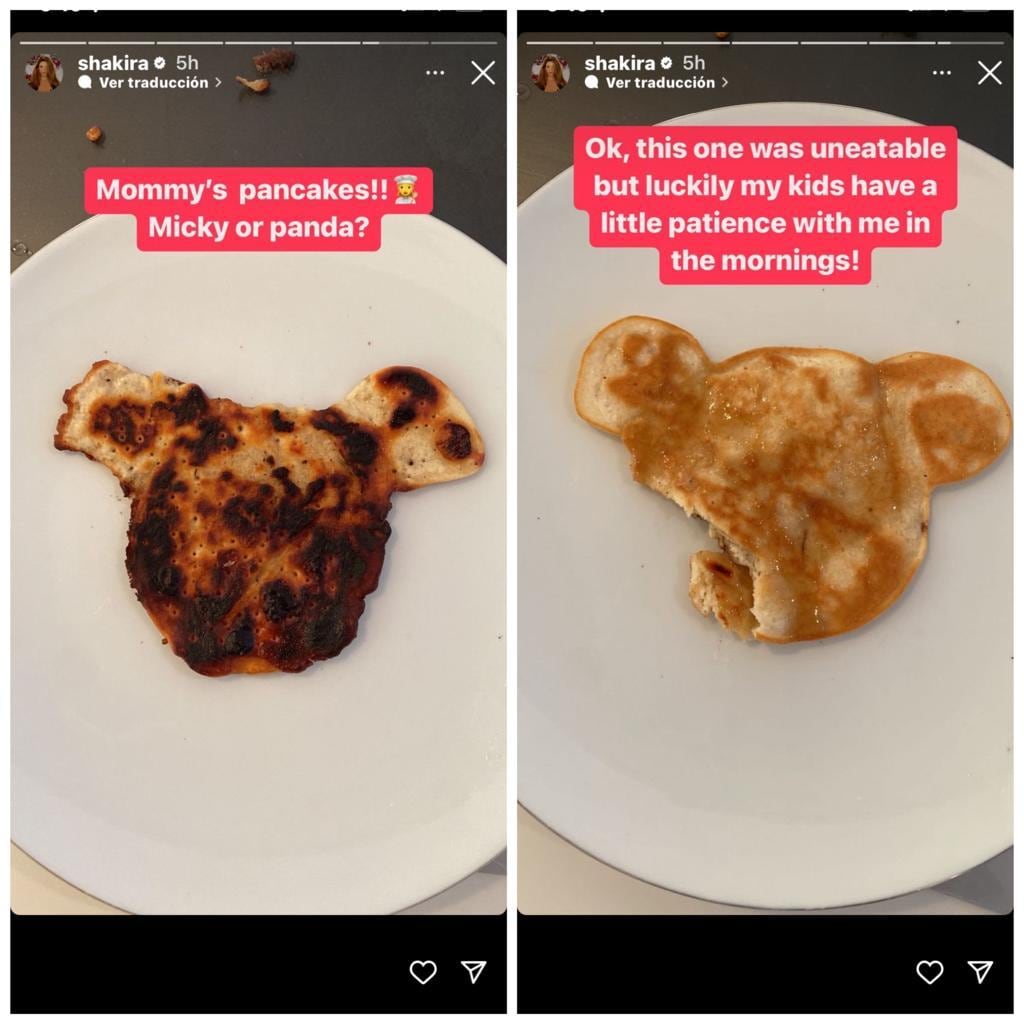 Historias del Instagram de Shakira