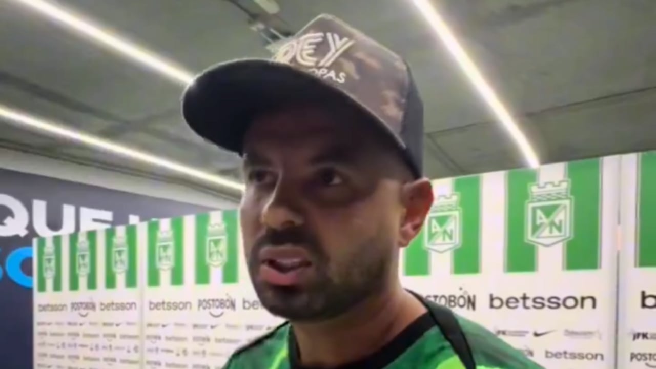 Edwin Cardona, jugador de Atlético Nacional.
