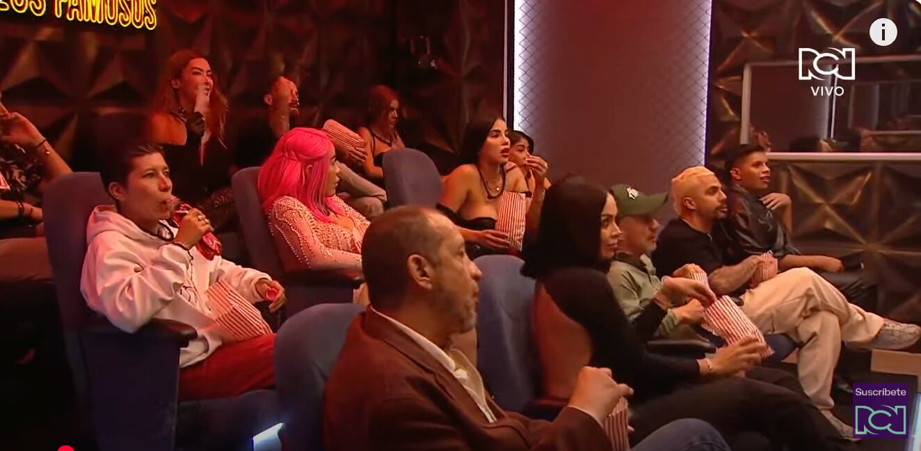 Cine en 'La casa de los famosos' desató peleas.